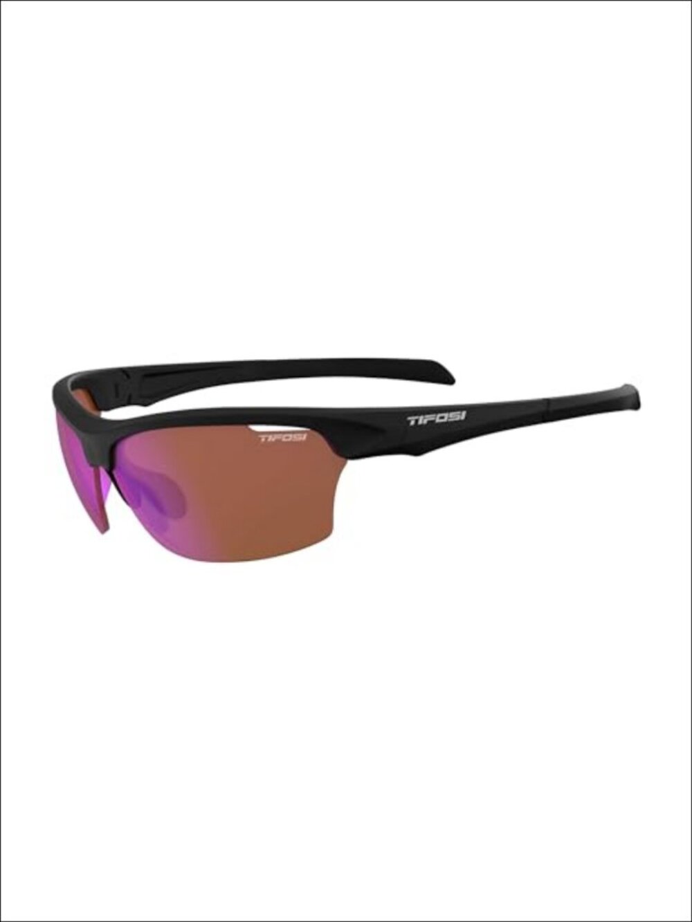 Tifosi Intense Half-Frame Sunglasses UV Protection Running Golf Pickleball